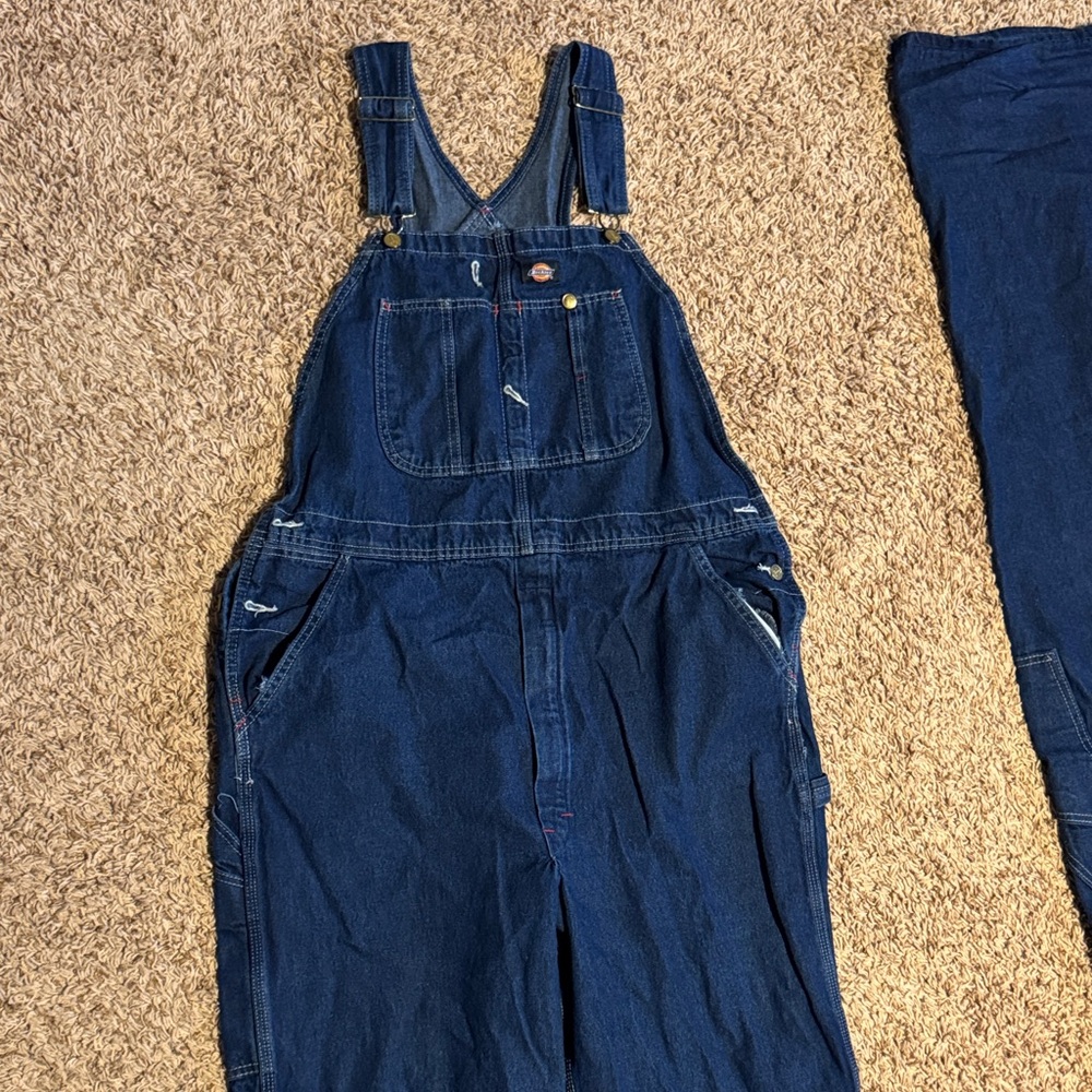 Dickies Men's Blue Overalls